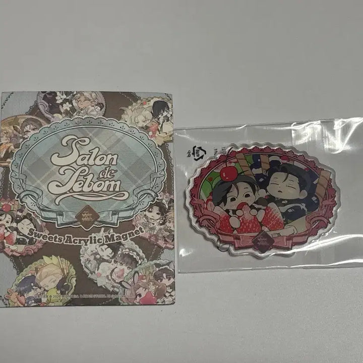 [BUNJANG] Le Bon Salon de Le Bon Ju Pyong Peace Sweets Acrylic Magnet / 레봄 살롱 드 르봉 주의평화 스위츠 아크릴 마그넷