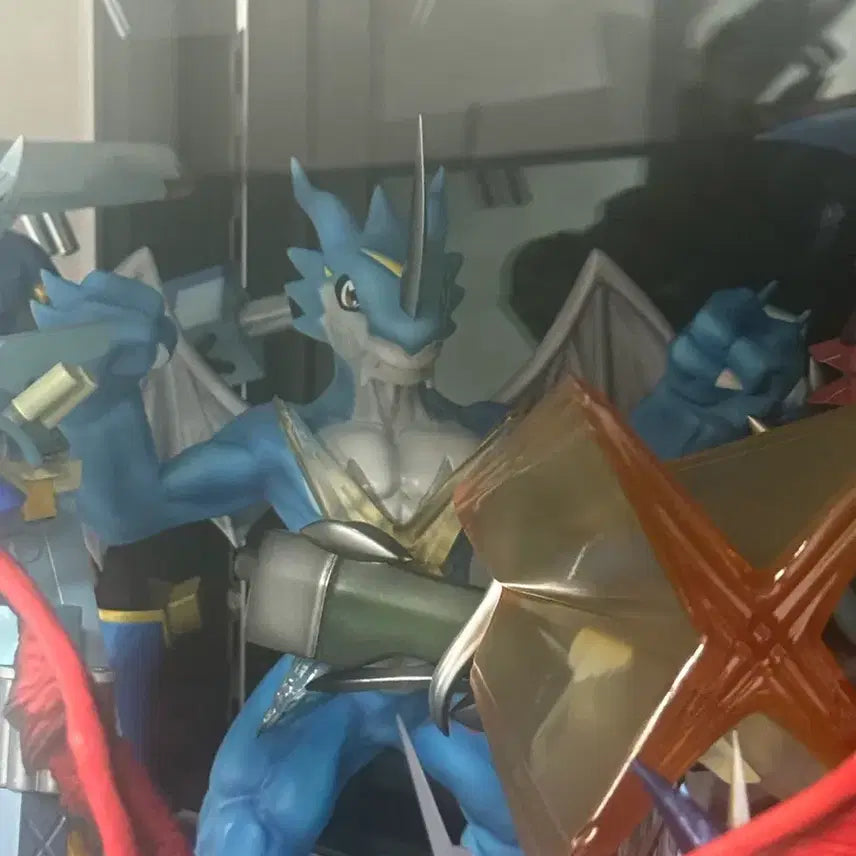 [BUNJANG] Digimon Angewomon &amp; Sylphidmon Resin Figure Bundle Set / 메이플 엑스브이몬 dxs 실피드몬 일괄 레진 피규어판매합니다 디지몬