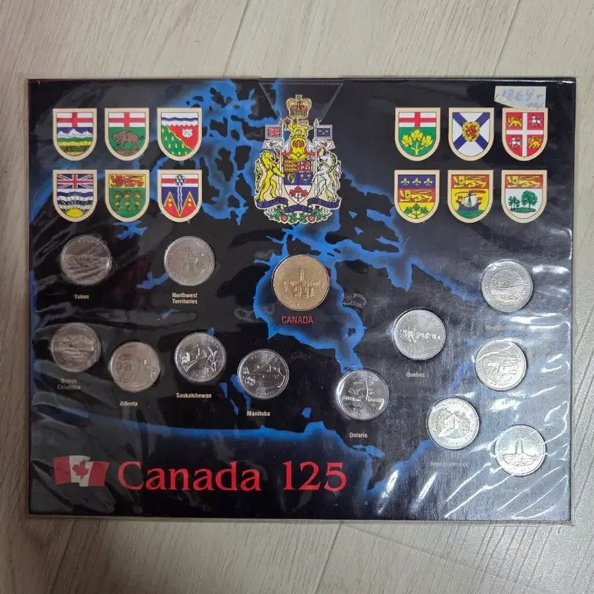 [BUNJANG] Canada 125th Anniversary Commemorative Coin Set / 캐나다 125주년 기념주화 세트