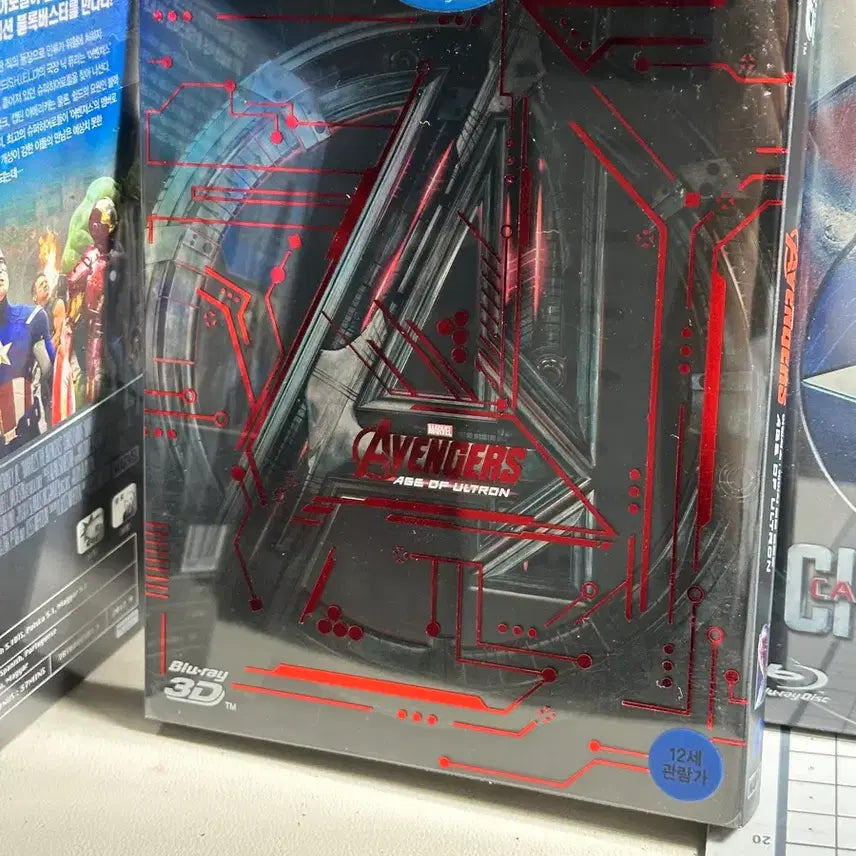 [BUNJANG] Marvel Avengers Blu-ray Bundle Set / 마블 어벤져스 블루레이 / 캡틴 아메리카 시빌 워 블루레이 일괄