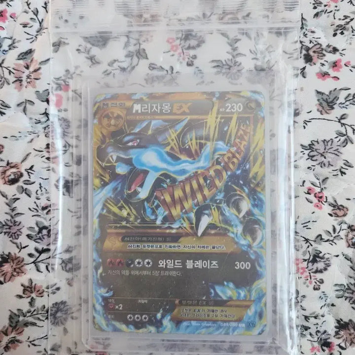 [BUNJANG] Charizard EX Wild Blaze UR Card / 리자몽 EX 와일드 블레이즈 카드 UR