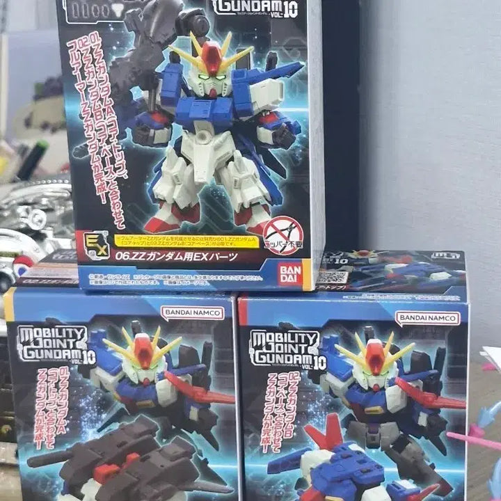 [BUNJANG] Bandai Namco Mobility Joint Gundam 10th Edition ZZ Gundam EX Parts A/B Set / 반다이남코 모빌리티 조인트 건담 10탄 ZZ건담 EX 파츠 / A / B