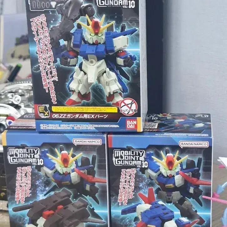 [BUNJANG] Bandai Namco Mobility Joint Gundam 10th Edition ZZ Gundam EX Parts A/B Set / 반다이남코 모빌리티 조인트 건담 10탄 ZZ건담 EX 파츠 / A / B