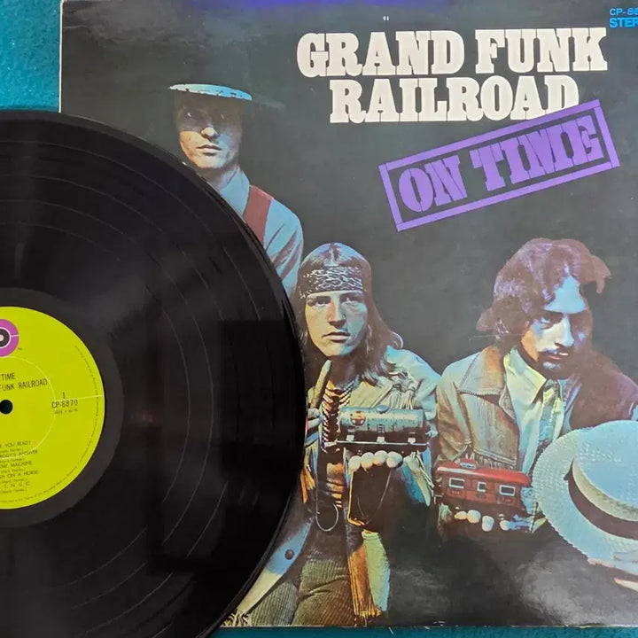 [BUNJANG] Grand Funk Railroad ON TIME LP (Japan Pressing) / 그랜드 펑크 레일로드 - ON TIME LP(일본반)