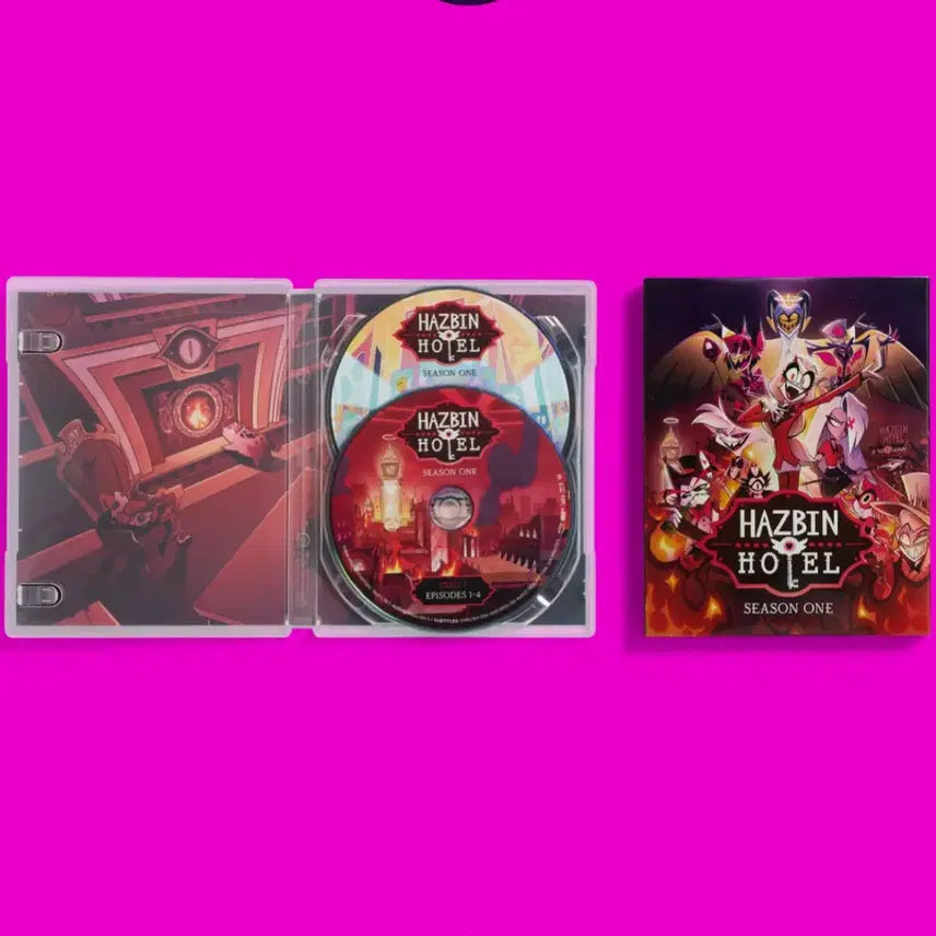 [BUNJANG] The Hazbin Hotel Season 1 Blu-ray (Includes PR-20 Card) / 해즈빈 호텔 시즌1 블루레이 양도 (PR-20 카드 포함)
