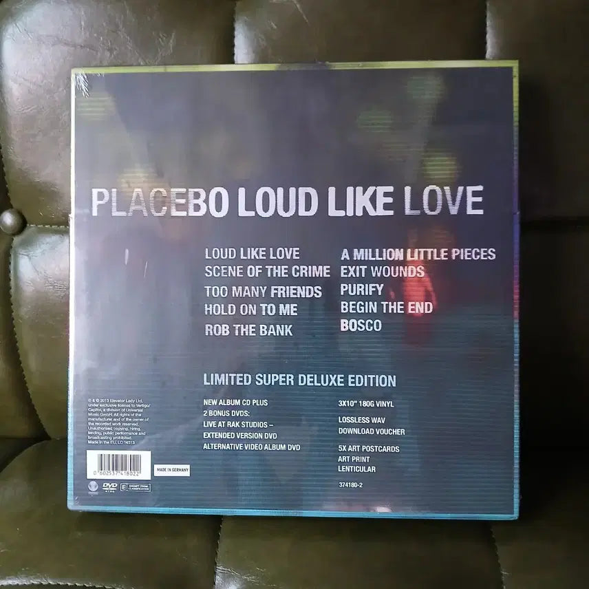 [BUNJANG] Placebo Loud Like Love Limited Edition Box Set (Sealed) / 플라시보 박스 세트(미개봉)