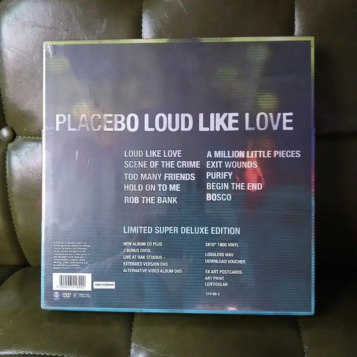 [BUNJANG] Placebo Loud Like Love Limited Edition Box Set (Sealed) / 플라시보 박스 세트(미개봉)