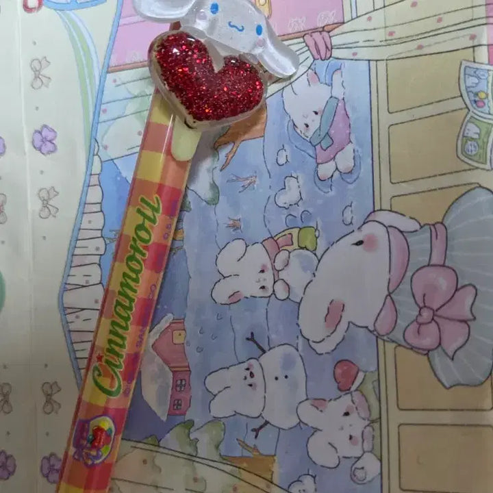 [BUNJANG] Sanrio Cinnamoroll Vintage Mechanical Pencil / 고전 시나모롤 샤프 고전문구 빈티지문구 빈티지샤프 고전샤프