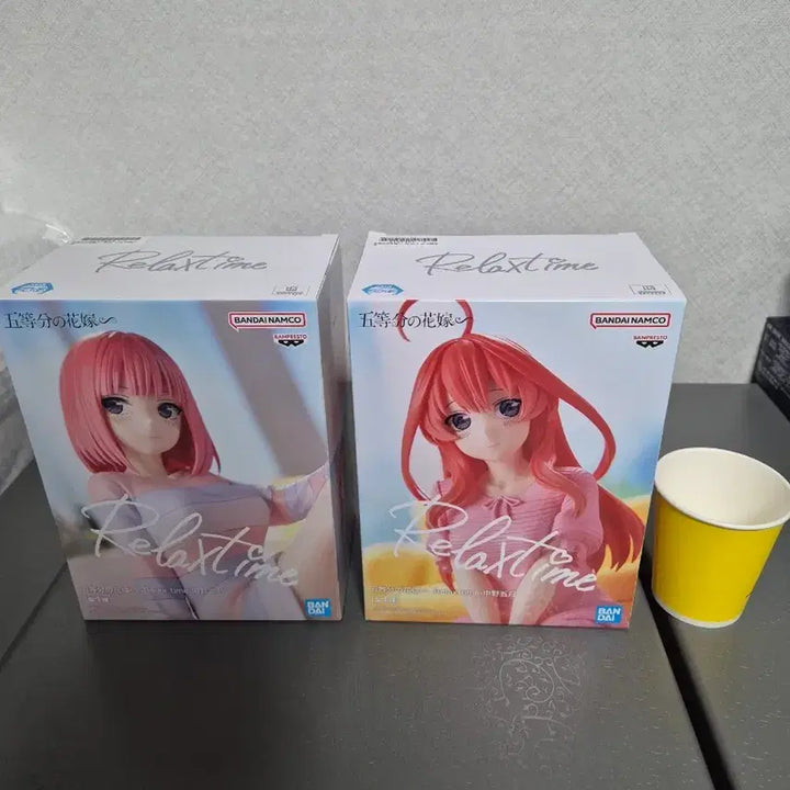 [BUNJANG] Bandai Namco The Quintessential Quintuplets Relax Time Figures (Set of 2) / 반다이남코  오등분의 신부 피규어 2종