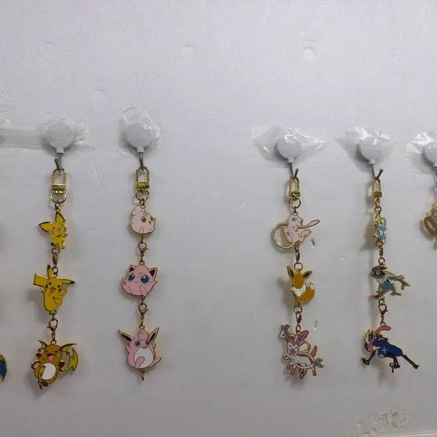 [BUNJANG] Yogurt World Pokemon Keychain Set / 요거트월드 포켓몬 키링