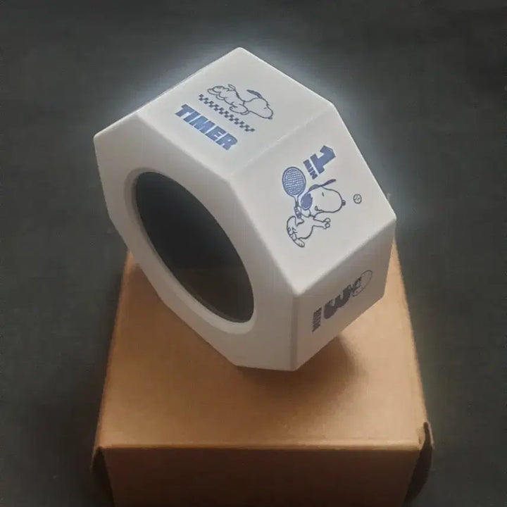 [BUNJANG] Snoopy Ramen Mug &amp; Octagon Timer Set / 피너츠,스누피,한정,굿즈,라면머그,타이머,새제품