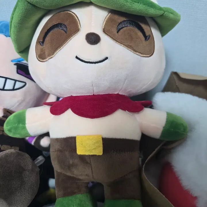 [BUNJANG] Jinx &amp; Timo Plush Dolls Set / 티모 ,징크스 인형