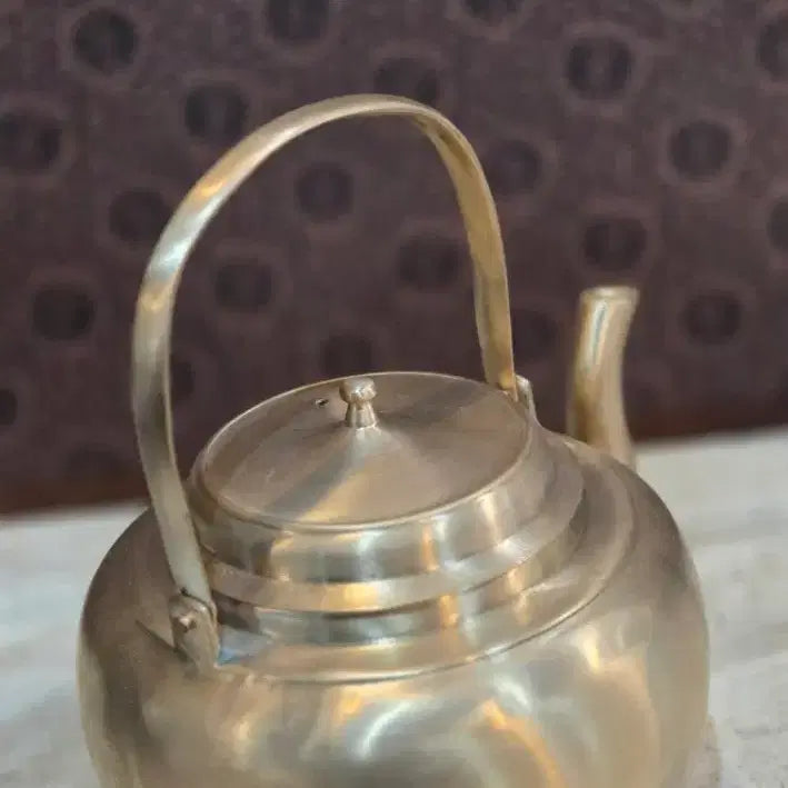 [BUNJANG] Important Intangible Cultural Property No. 77 Hyangwon Bronze Teapot / 중요무형문화재 77호 향원 유기 주전자