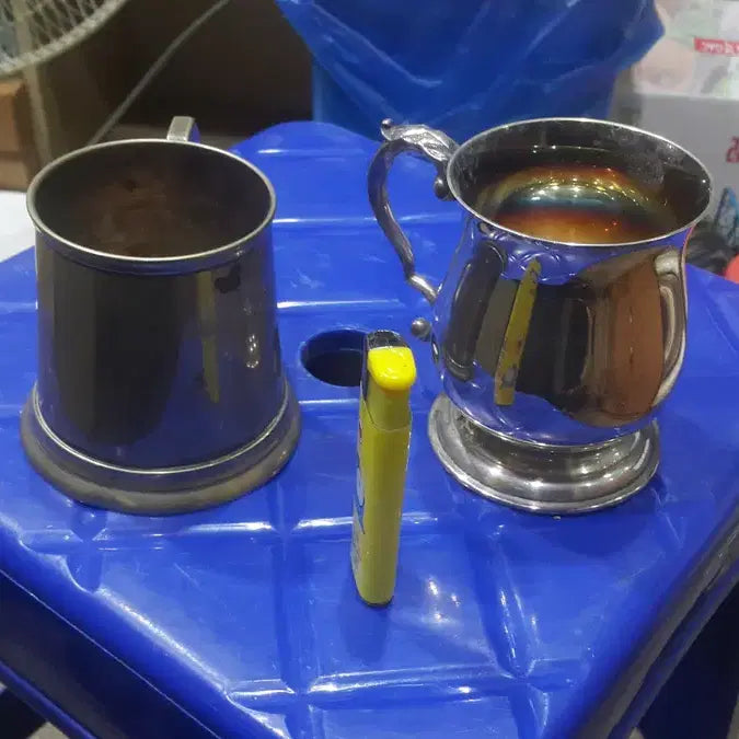 [BUNJANG] Sheffield Silver-Plated Cup Set (1950s, 1979) / 1979 영국 은도금 컵 2점
