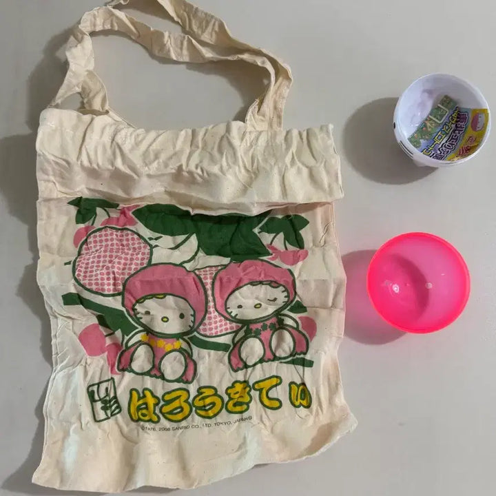 [BUNJANG] Vintage Sanrio Hello Kitty Mini Eco Bag / 고전키티 랜덤 미니 에코백