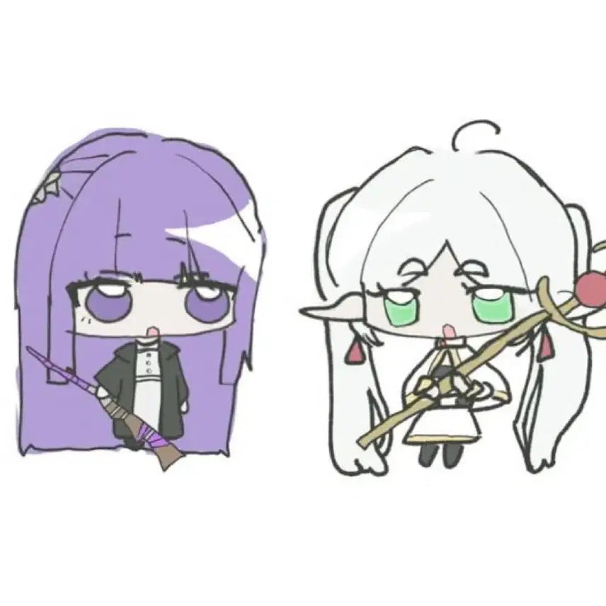 [BUNJANG] Pair Type Custom Portrait Commission / 페어타입 SD 커미션!