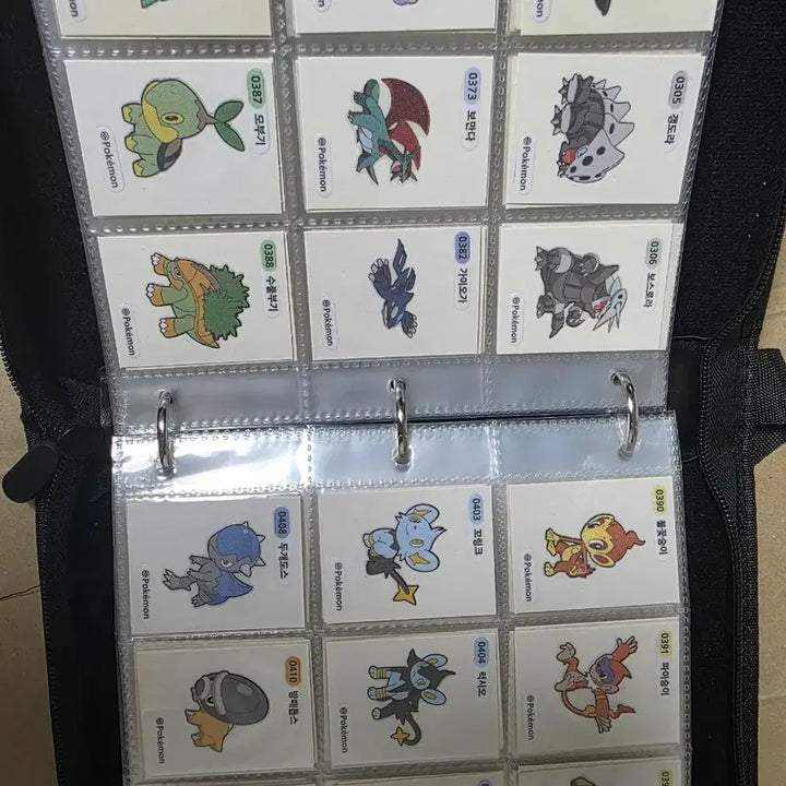 [BUNJANG] Pokemon Stickers - Four-Digit Numbers - 106 Types / 포켓몬 띠부씰 네자리 넘버 106종+중복2장+피카츄5장