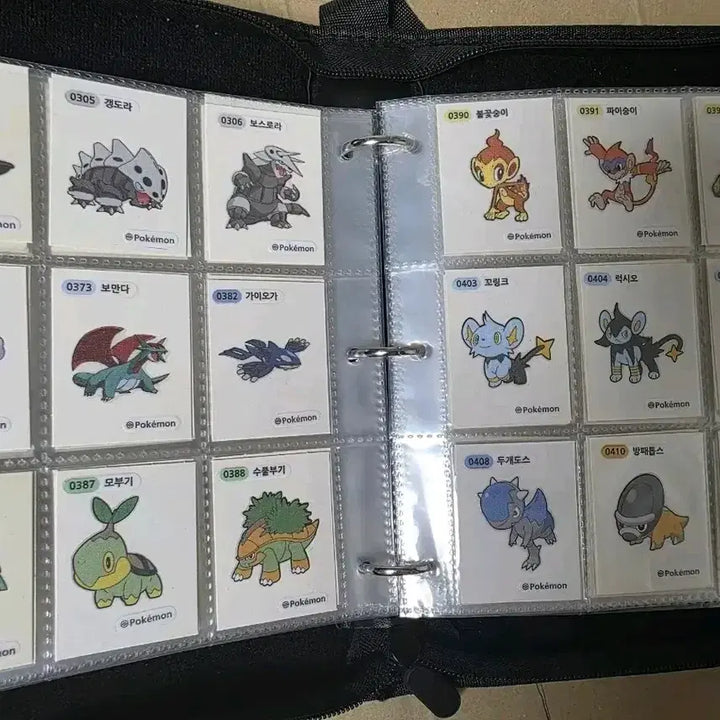 [BUNJANG] Pokemon Stickers - Four-Digit Numbers - 106 Types / 포켓몬 띠부씰 네자리 넘버 106종+중복2장+피카츄5장