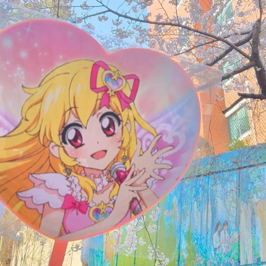 [BUNJANG] Aikatsu! Ichigo Hoshimiya Fan / 아이엠스타 아이카츠 이치고 부채