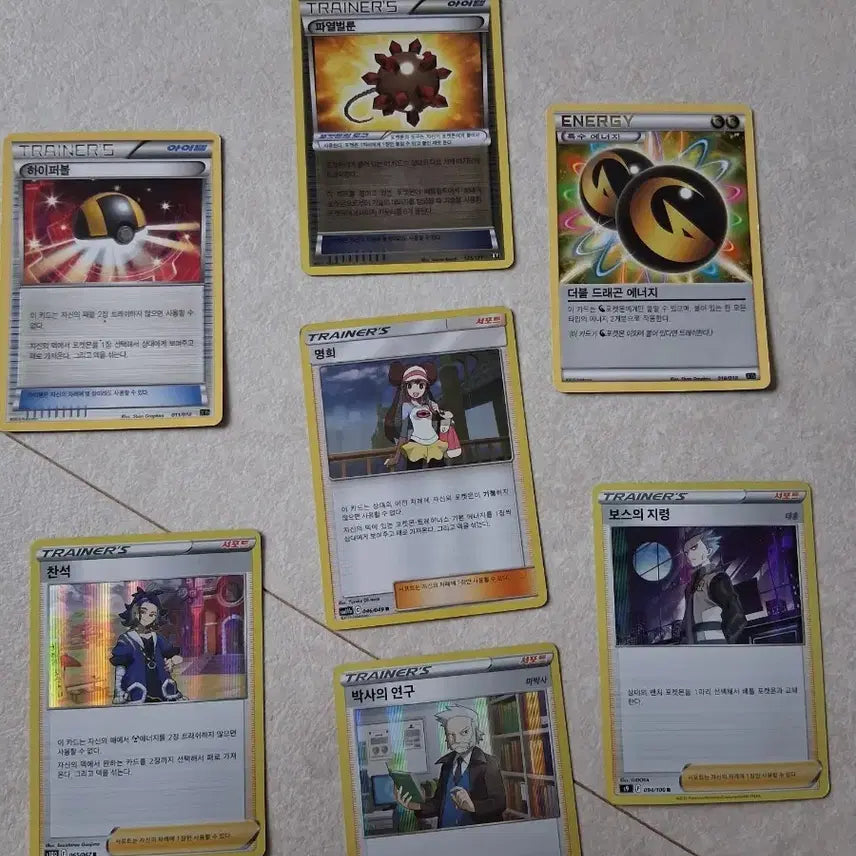 [BUNJANG] Pokemon Cards Bundle Set (6 Cards) / 포켓몬 카드 6장 일괄 판매