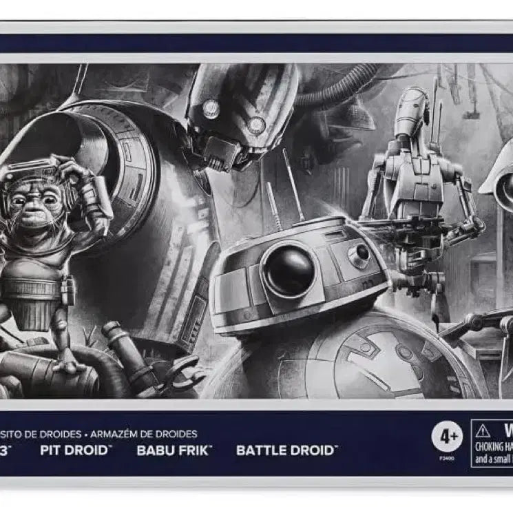 [BUNJANG] Star Wars Black Series Droid Depot 5-Pack + Exclusive Babo Frik 6-Inch Action Figure Set / [디즈니 스토어 한정] 스타워즈 블랙시리즈 드로이드 디포 5팩 + 서비스