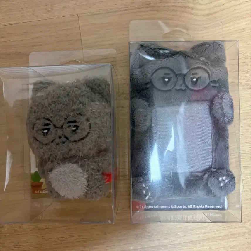 [BUNJANG] T1 Animal Faker Photocard Holder Bundle Set / 티원 애니멀 페이커 인형/포카홀더 일괄