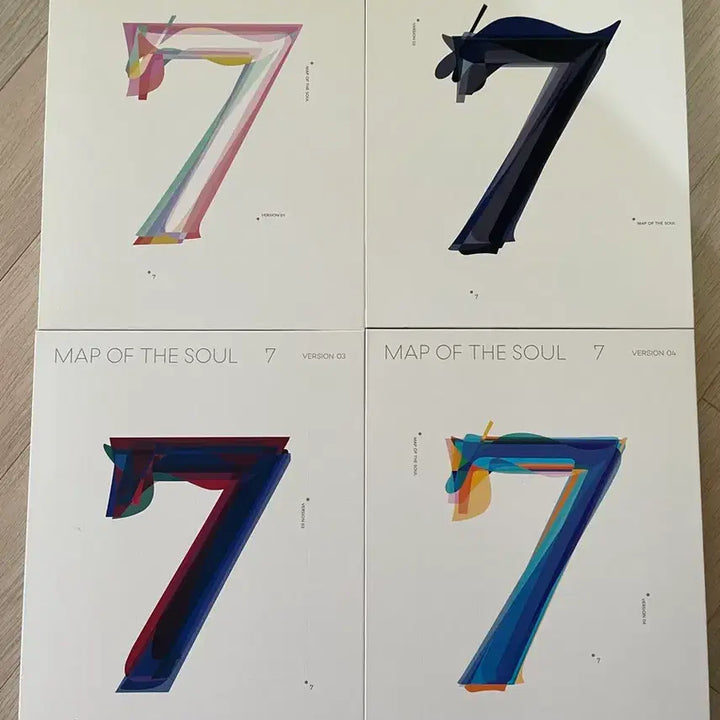 [BUNJANG] BTS - MAP OF THE SOUL : 7 Album Bundle Set / 방탄소년단 BTS MAP OF THE SOUL 7 앨범 일괄