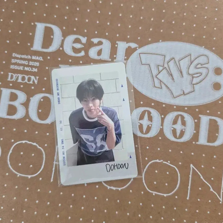 [BUNJANG] TWS Dicon Dohoon Version A Photocard / 투어스 디아이콘 도훈 A버전