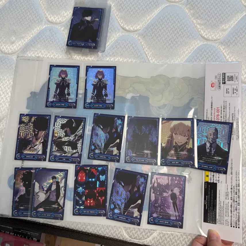 [BUNJANG] Solo Leveling PR Promotion Limited Edition Original Art Version Trading Card Bundle Set / (일괄싸게판매)나혼자만레벨업 PR카드 프로모션 한정판 만화책 원화ver