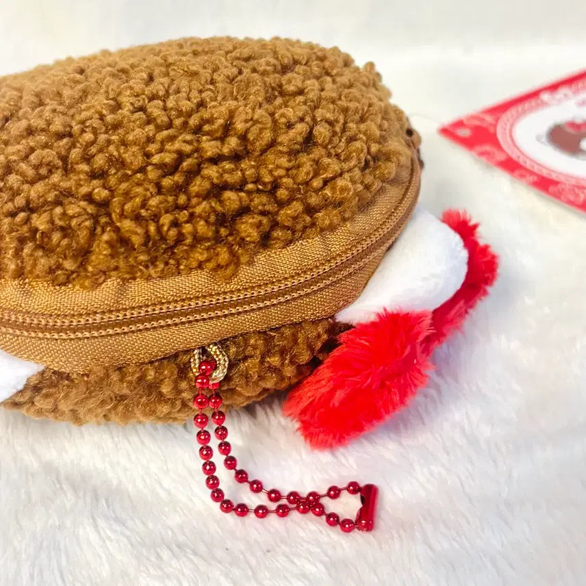 [BUNJANG] Hello Kitty x Monchhichi Collaboration Pouch Coin Purse Doll Keychain / 몬치치 키티 콜라보 헬로키티 몬치치 파우치 동전지갑 인형 키링