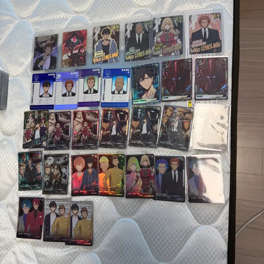 [BUNJANG] Solo Leveling Map Universe Hit Card Parallel Card Set / (일괄싸게판매)나혼자만레벨업 맵니버스 힛카드 패러렐 카드 세트