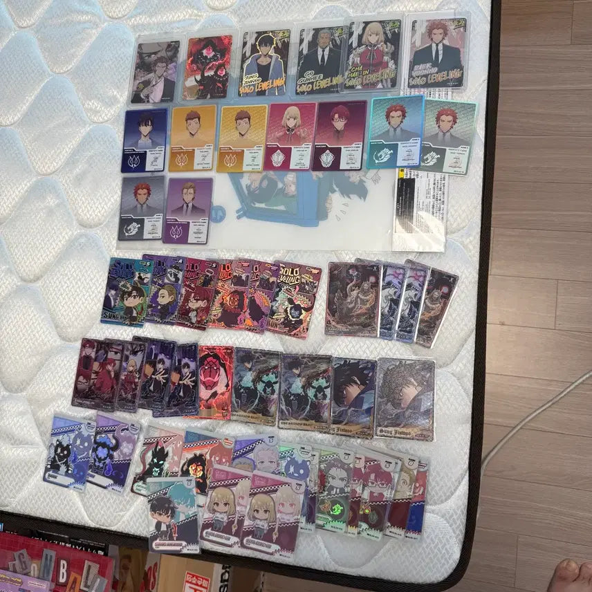 [BUNJANG] Solo Leveling Map Universe Hit Card Parallel Card Set / (일괄싸게판매)나혼자만레벨업 맵니버스 힛카드 패러렐 카드 세트