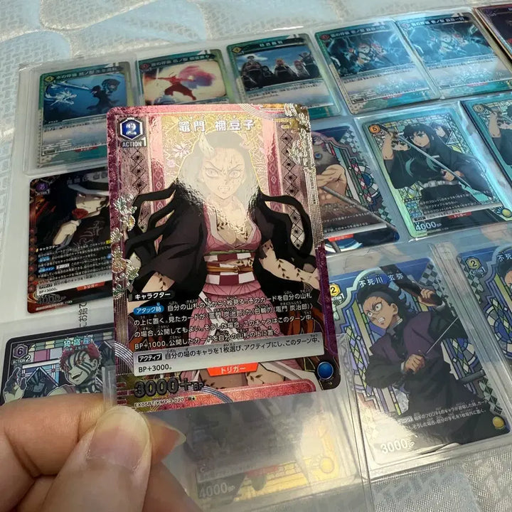[BUNJANG] Demon Slayer: Kimetsu no Yaiba Union Arena TCG Parallel Hit Card Bundle Set / (일괄싸게판매)귀멸의칼날 힛카드 패러렐 카드 일괄 판매