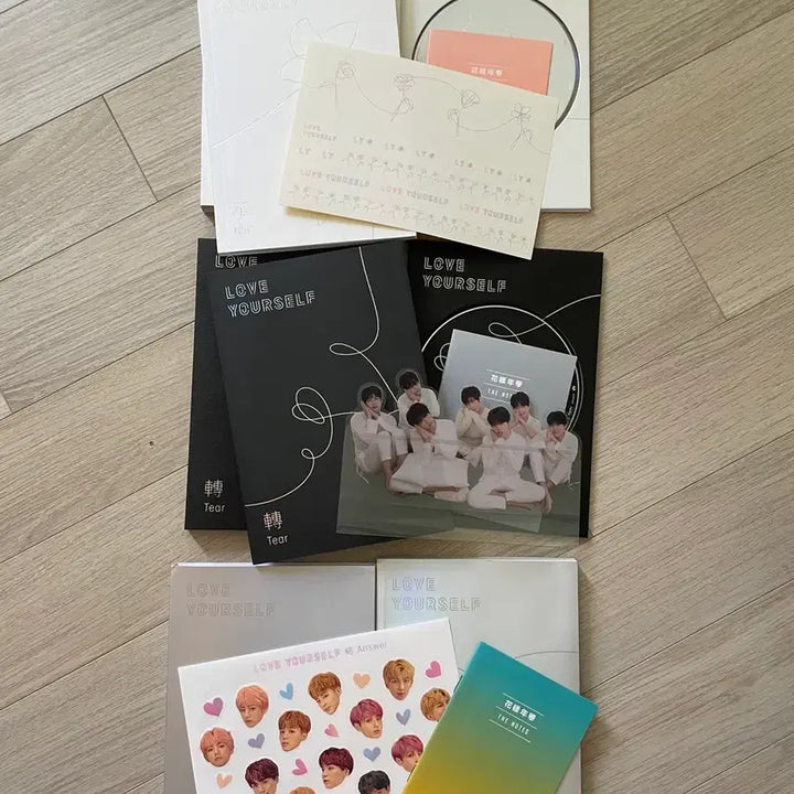 [BUNJANG] BTS LOVE YOURSELF Album Full Set (Excluding Photocards) / 방탄소년단 BTS LOVE YOURSELF 앨범 전 구성