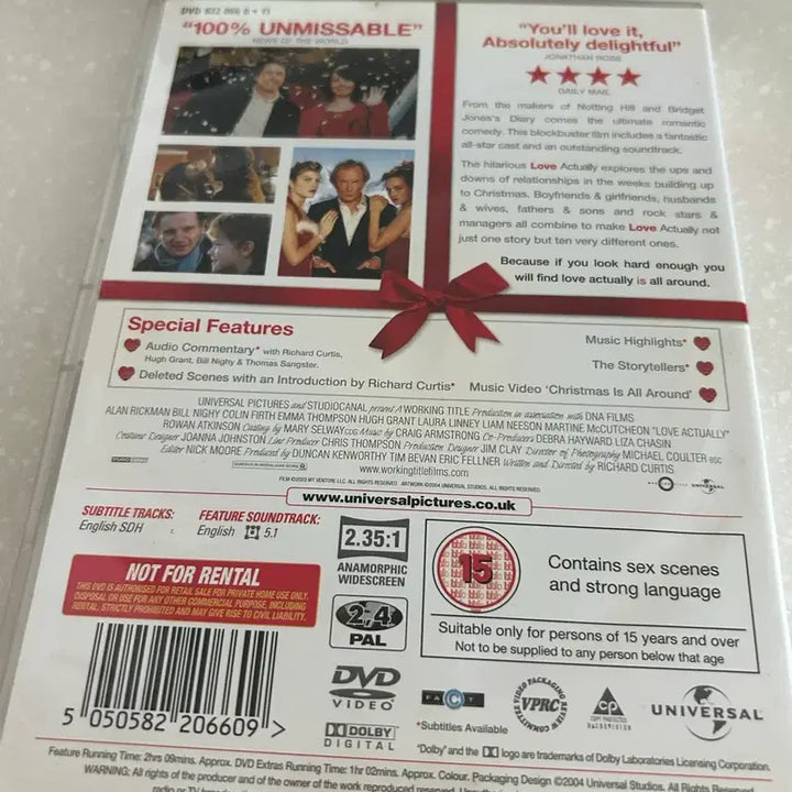 [BUNJANG] Love Actually DVD / 러브 액츄얼리 DVD