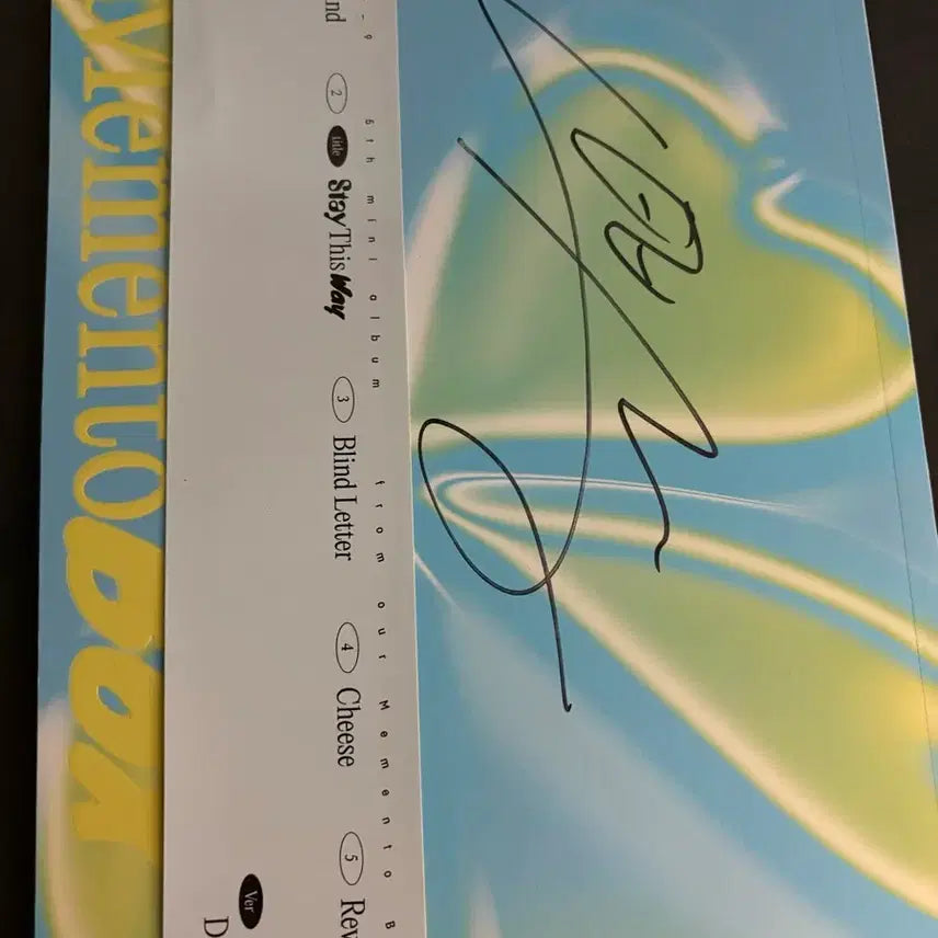 [BUNJANG] fromis_9 Baek Ji Heon Signed Album / 엠웨이브 백지헌 사인 앨범