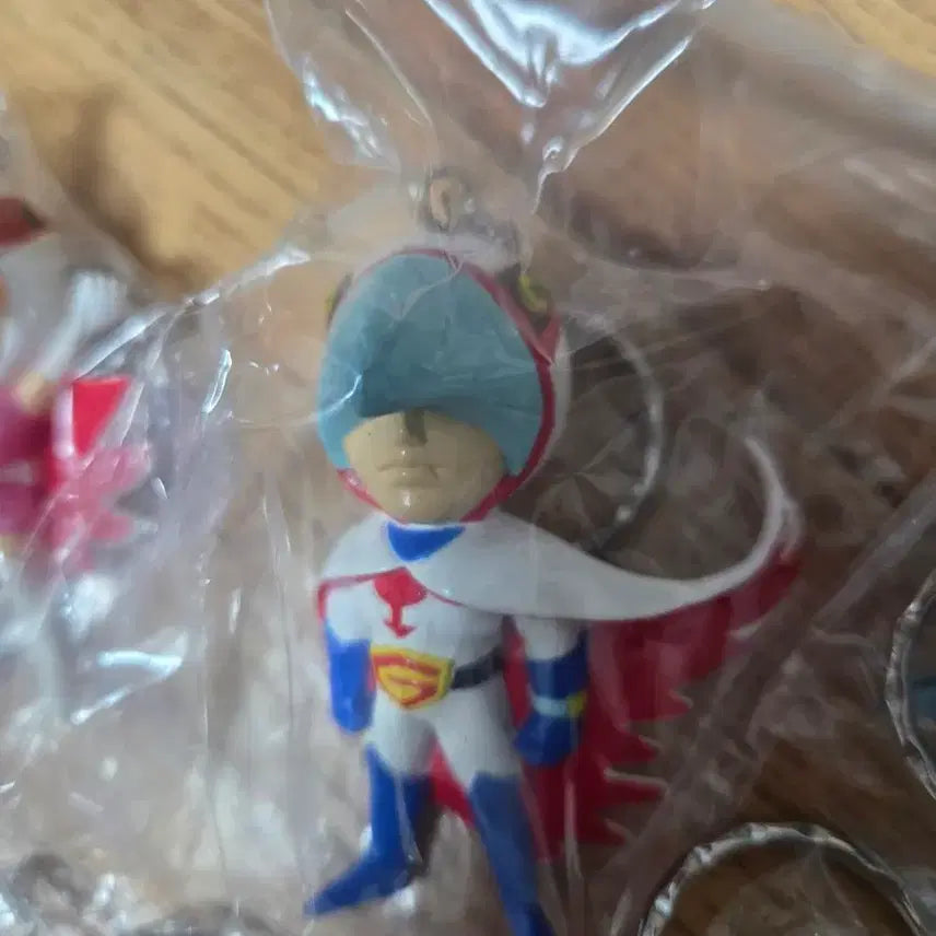[BUNJANG] Gatchaman Eagle Five Figures Keyring Set / 독수리오형제 갓챠맨 피규어 열쇠고리 키링 5종 세트