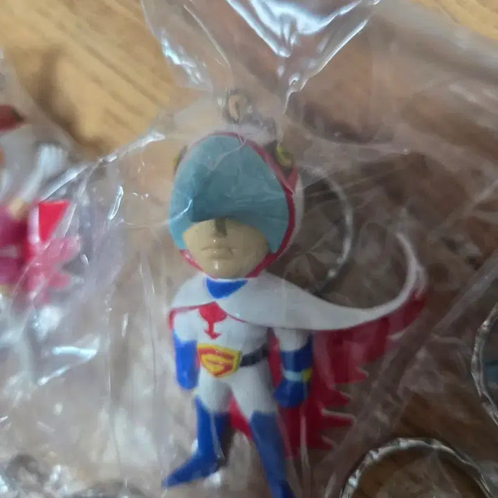 [BUNJANG] Gatchaman Eagle Five Figures Keyring Set / 독수리오형제 갓챠맨 피규어 열쇠고리 키링 5종 세트
