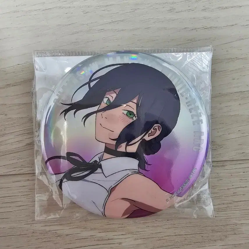 [BUNJANG] Chainsaw Man - The Movie: Reze Arc - Baseyard Tokyo Reze Big Size Can Badge / 체인소맨 레제편 베이스야드 도쿄 레제 빅사이즈 캔뱃지