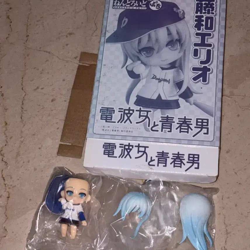[BUNJANG] Towa Erio Nendoroid Puchi Electro-Shock Girl &amp; The Beat-Boy Classic Anime Figure / (미개봉)토와 에리오 넨도로이드 푸치 전파녀와 청춘남 고전미소녀피규어