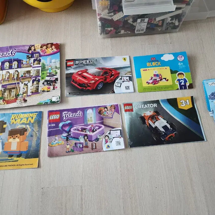[BUNJANG] LEGO Instruction Manuals and Bricks Bundle Set / 레고 설명서 및 브릭 일괄