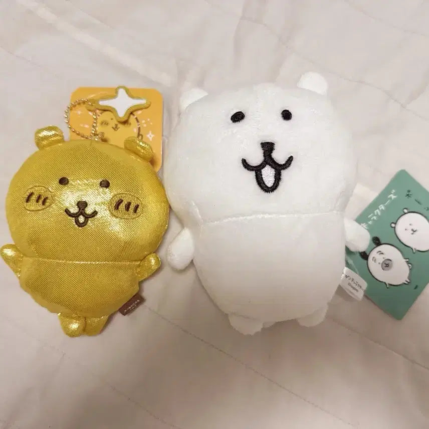 [BUNJANG] Nongdamgom Golden Bear &amp; Nagano Nongdamgom Set / 황금 농담곰(금담곰)&amp; 나가노 농담곰 2개 세트 판매