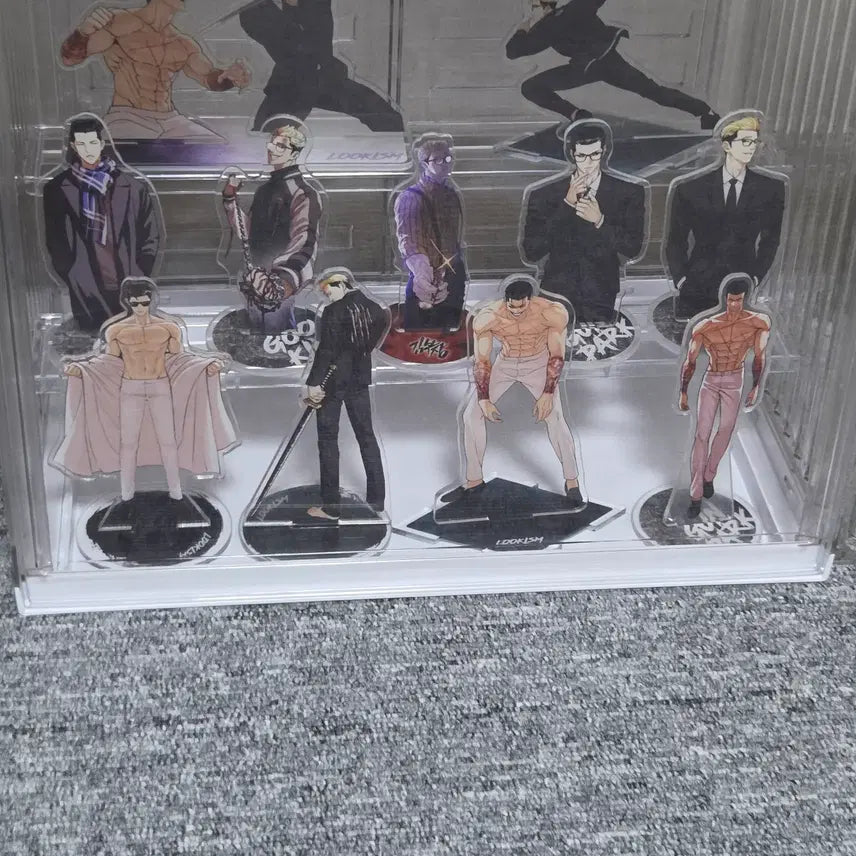 [BUNJANG] Lookism Jong Gun &amp; Joon Gu Acrylic Standee Bundle Set / (일괄)외모지상주의 종건,준구 아크릴 스탠드