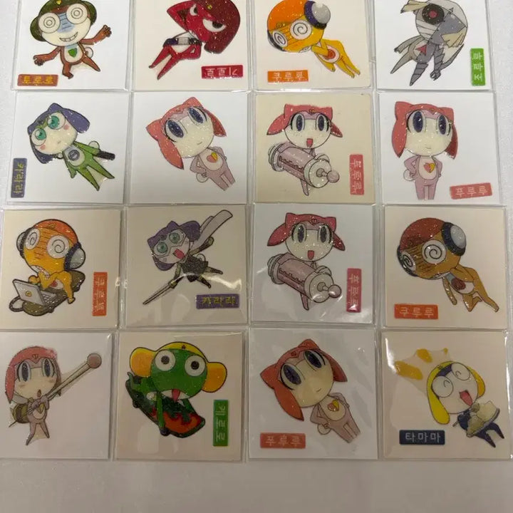 [BUNJANG] Keroro Sticker Collection Bundle / 케로로 띠부씰 판매