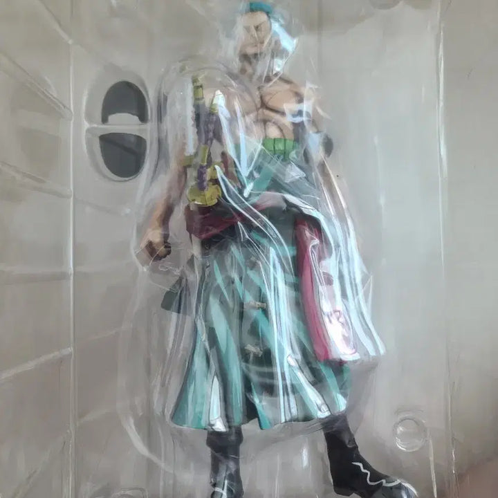 [BUNJANG] One Piece Zoro Acrylic Figure (Unsealed) / 조로 노박스 아크릴 미개봉 원피스 피규어