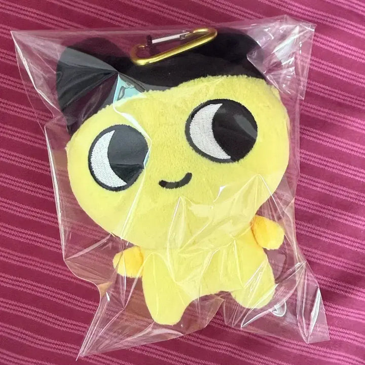 [BUNJANG] Tamagotchi Mamechi Pouch Plush Keychain / 다마고치 마메치 파우치 인형 카라비너 키링