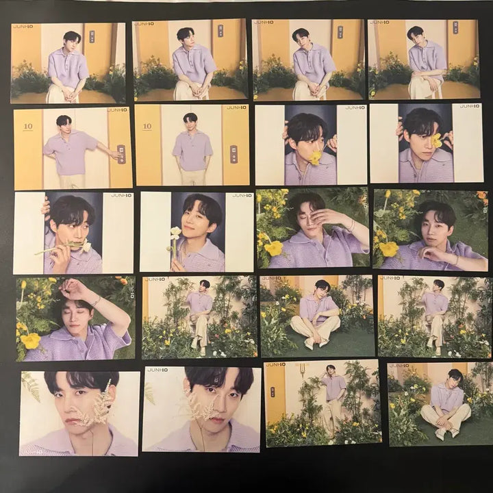 [BUNJANG] 2PM Junho Lee 70-Piece Japanese Inatsu Trading Card Full Set Bundle / [풀세트] 이준호 준호 이나츠 일본 트레카 랜덤포토 70장 일괄 풀구성