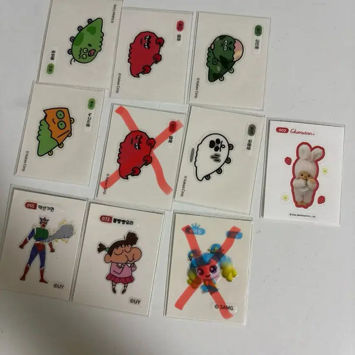 [BUNJANG] Bread Tag Stickers Bundle / 띠부씰