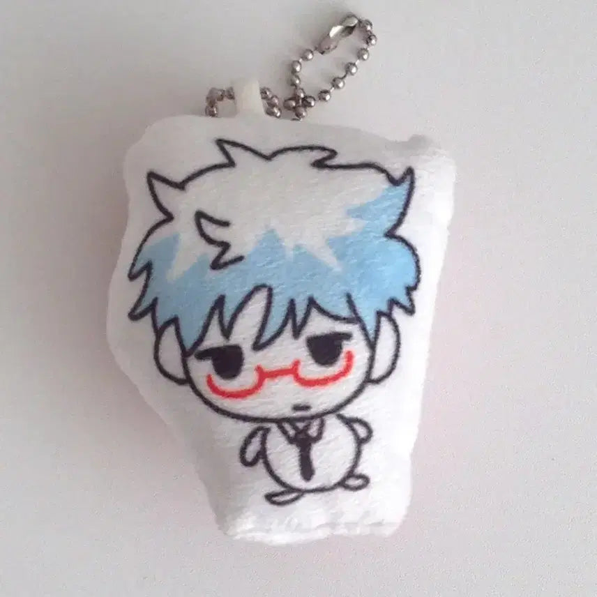 [BUNJANG] Gintoki Cushion Keychain / 김부록님 은혼 똑똑이 깅토키 쿠션키링 양도
