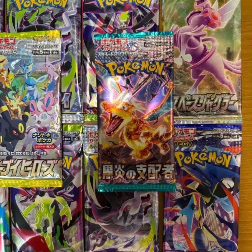 [BUNJANG] Pokemon Cards Unsealed 10 Packs / 포켓몬카드 미개봉 10팩